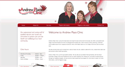 Desktop Screenshot of andrewplaceclinic.com.au